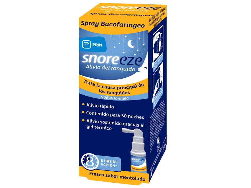 Snoreeze Spray Bucal Para No Roncar 50 Noches