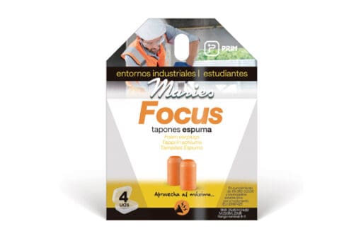 Tapones Focus - Espuma - antiruidos - Imagen 2